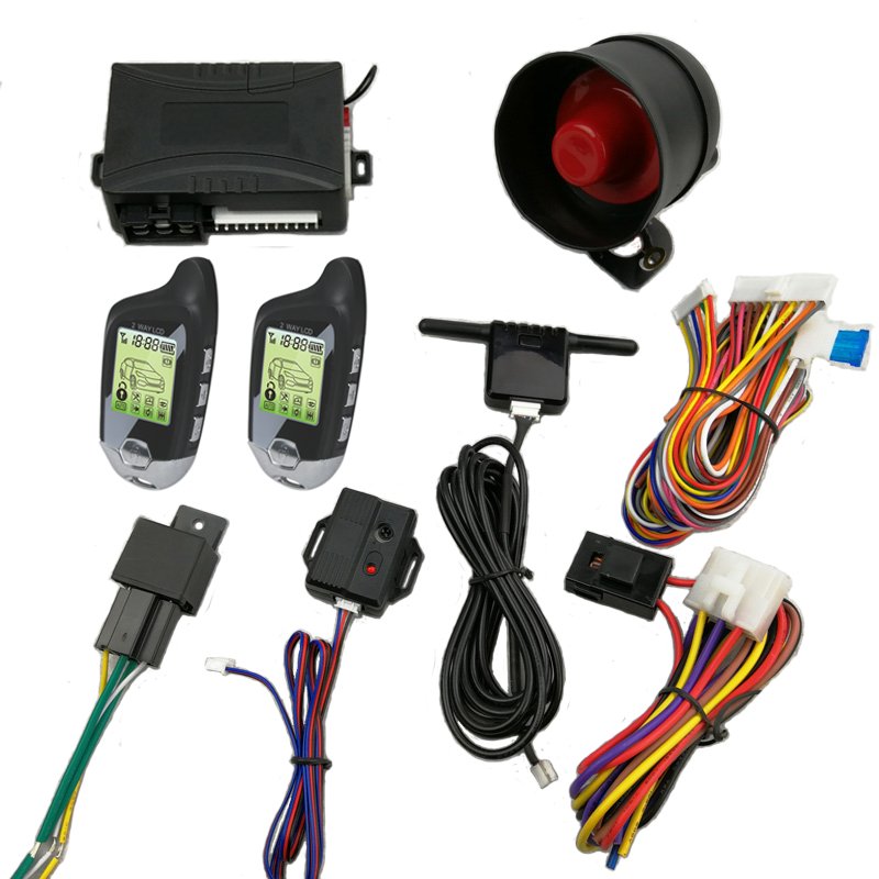 NTO High Quality Keyless Entry Pke Locating Alarm Pause Engine Start Remote Starter System Two Way Car Alarms